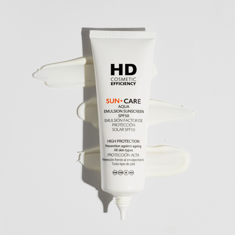 HD SUN·CARE Aqua Emulsión SPF50 50 ml - HD Cosmetic Efficiency