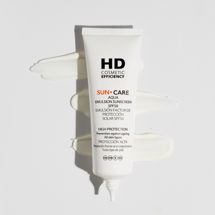 HD SUN·CARE Aqua Emulsión SPF50 50 ml - HD Cosmetic Efficiency