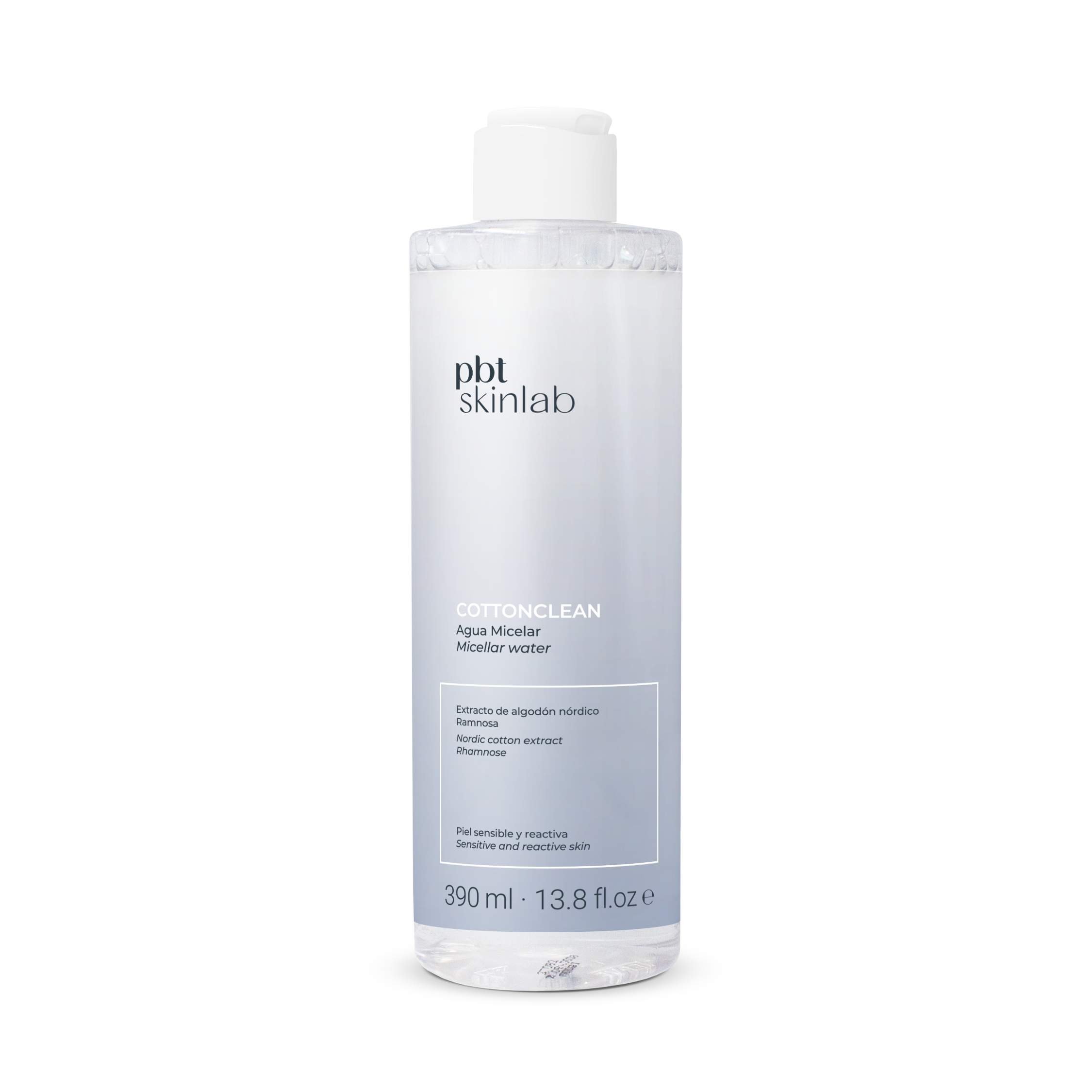 PBT Cotton Clean Agua Micelar 390 ml - PBT Skinlab