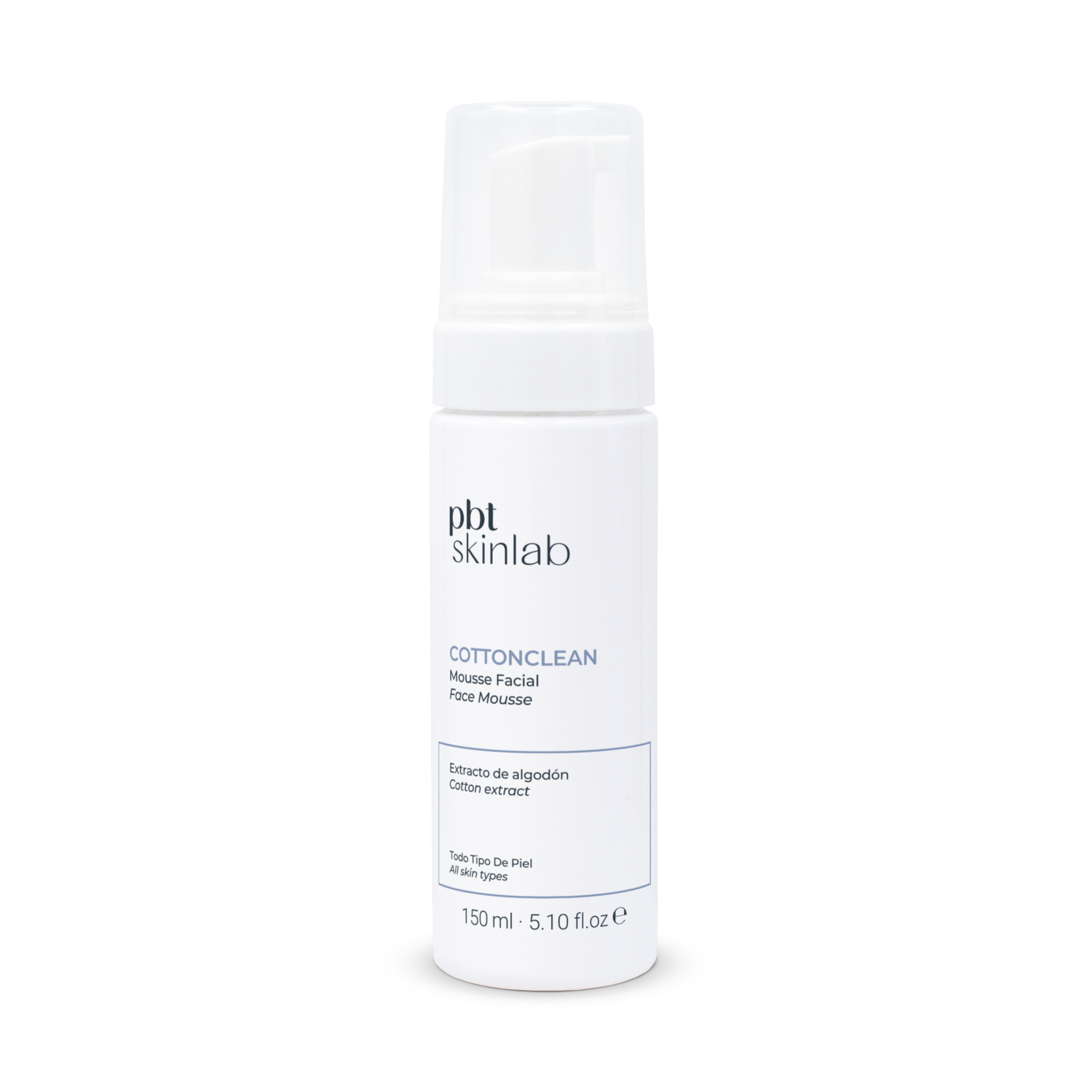 PBT Cotton Clean Mousse Facial 150 ml - PBT Skinlab