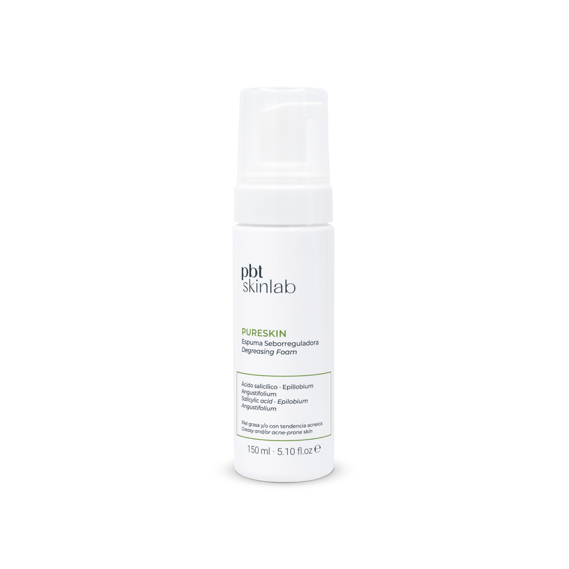 PBT PURESKIN Espuma Limpiadora 150 ml - PBT Skinlab