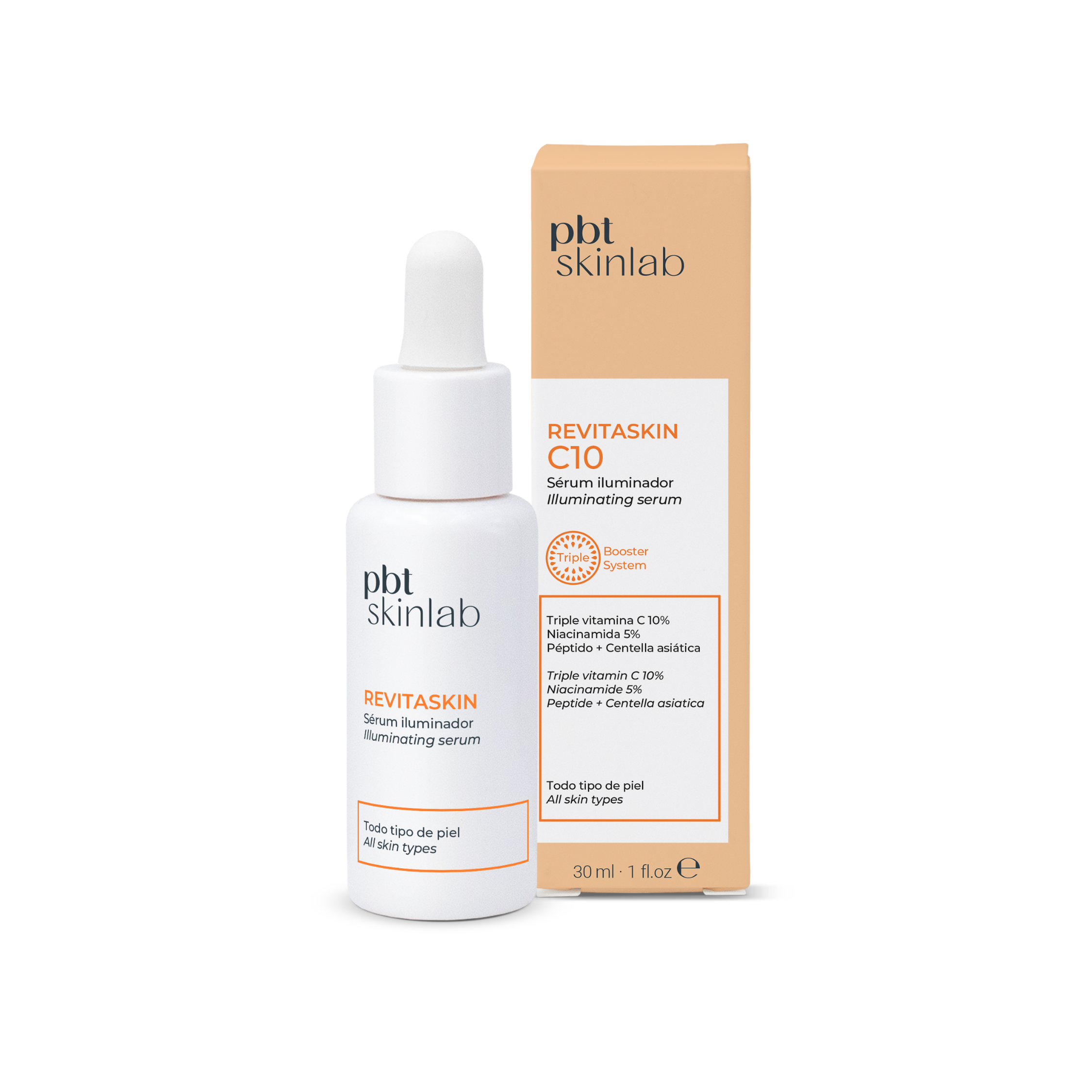 PBT REVITASKIN C10 Sérum 30 ml - PBT Skinlab