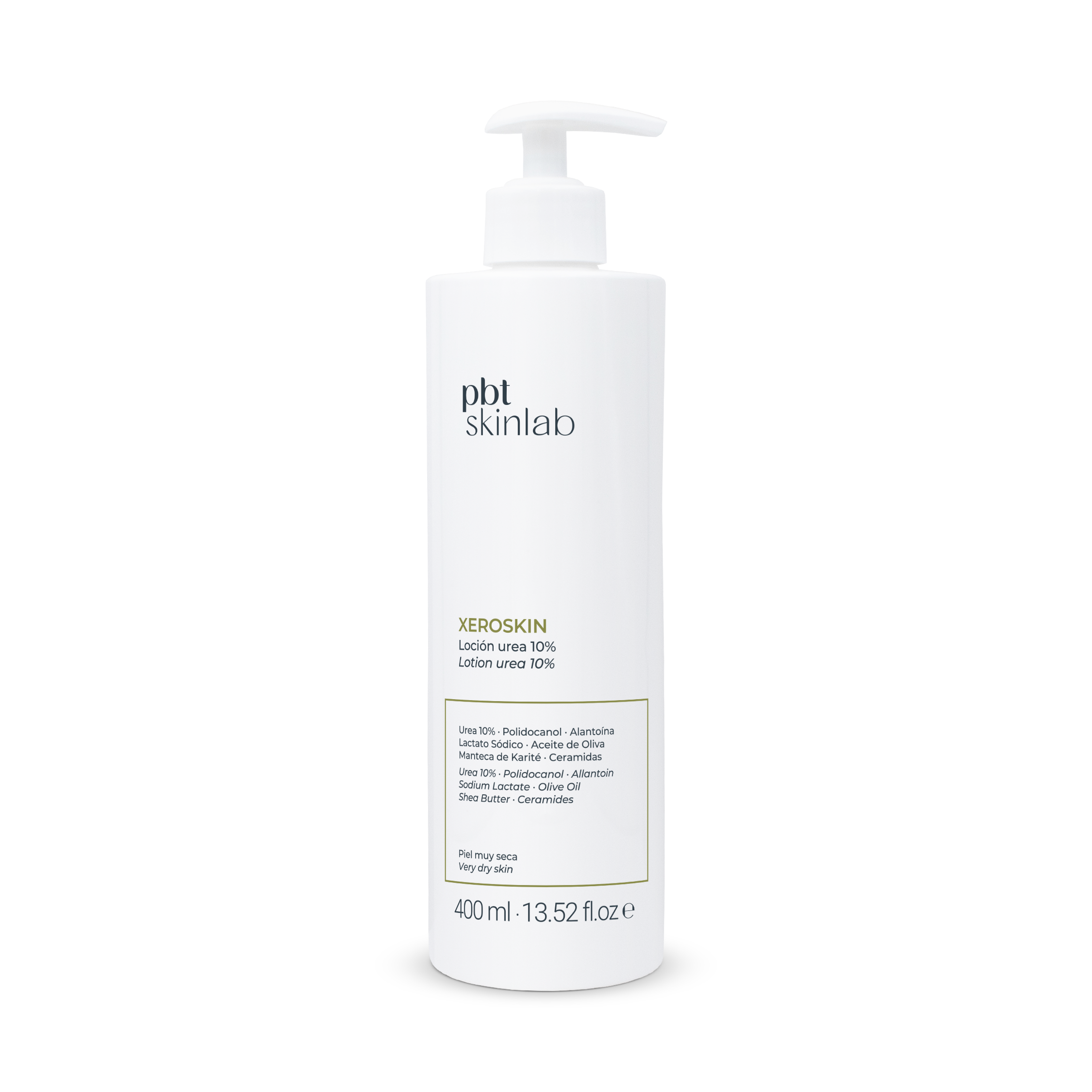 PBT XEROSKIN Loción 10% 400 ml - PBT Skinlab