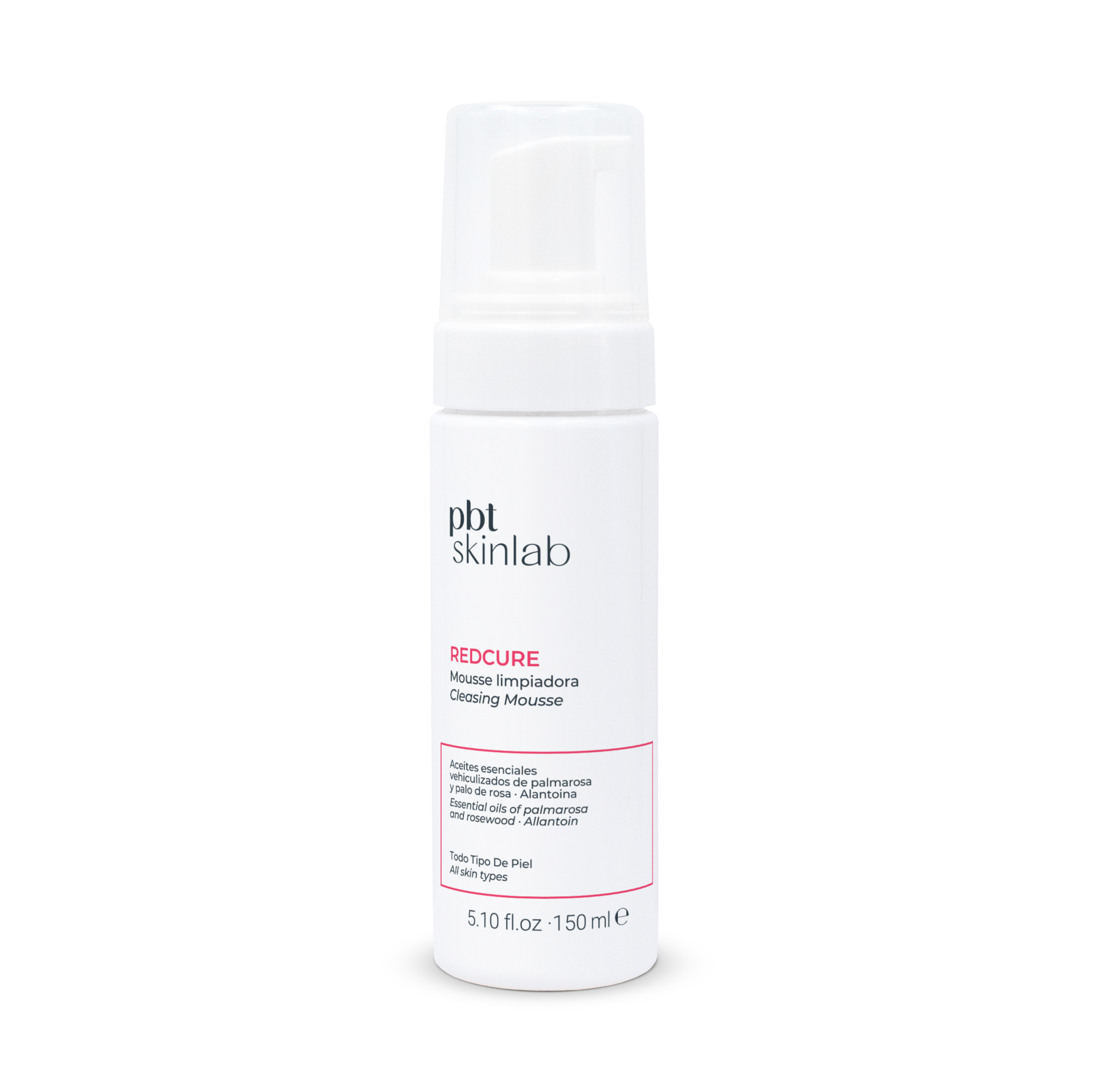 PBT REDCURE Mousse Limpiador 150 ml - PBT Skinlab
