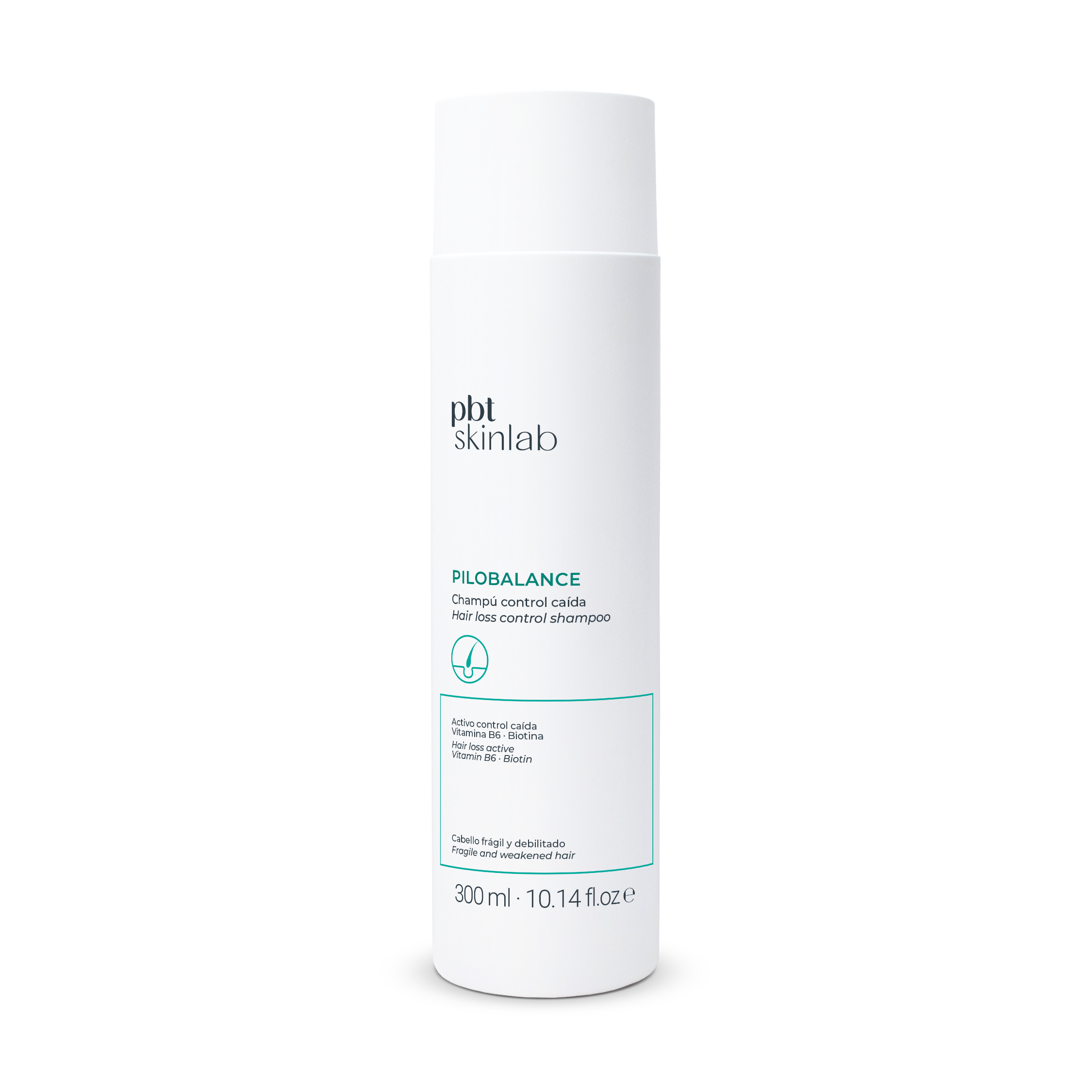 PBT PILOBALANCE Champú Control Caída 300 ml - PBT Skinlab