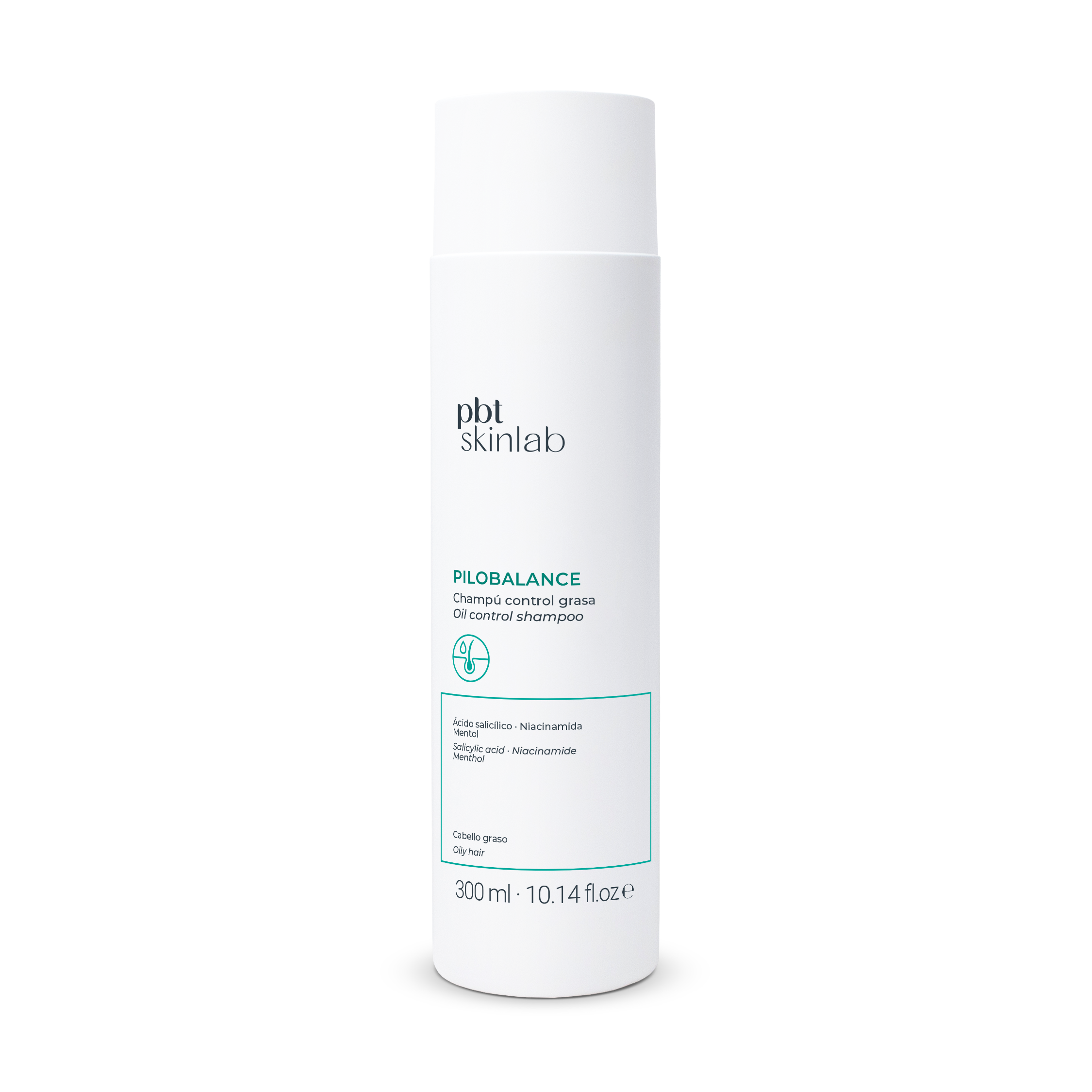PBT PILOBALANCE Champú Control Grasa 300 ml - PBT Skinlab