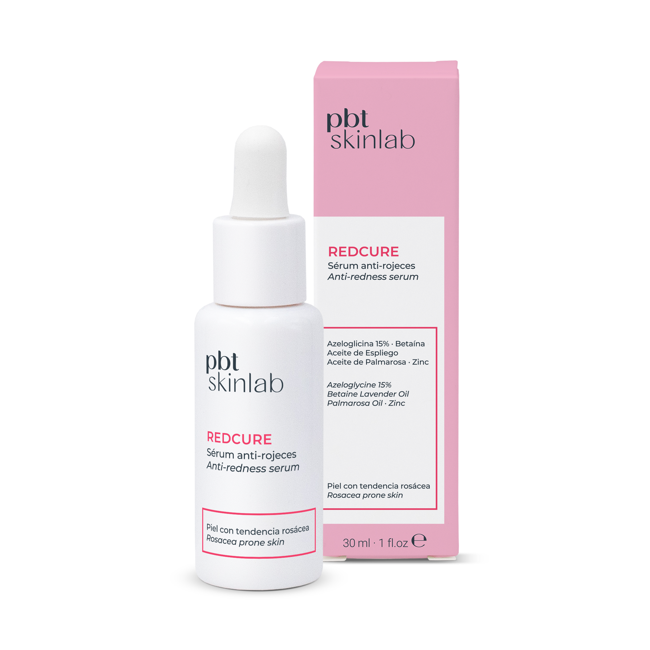 PBT REDCURE Sérum Anti-Rojeces 30 ml - PBT Skinlab