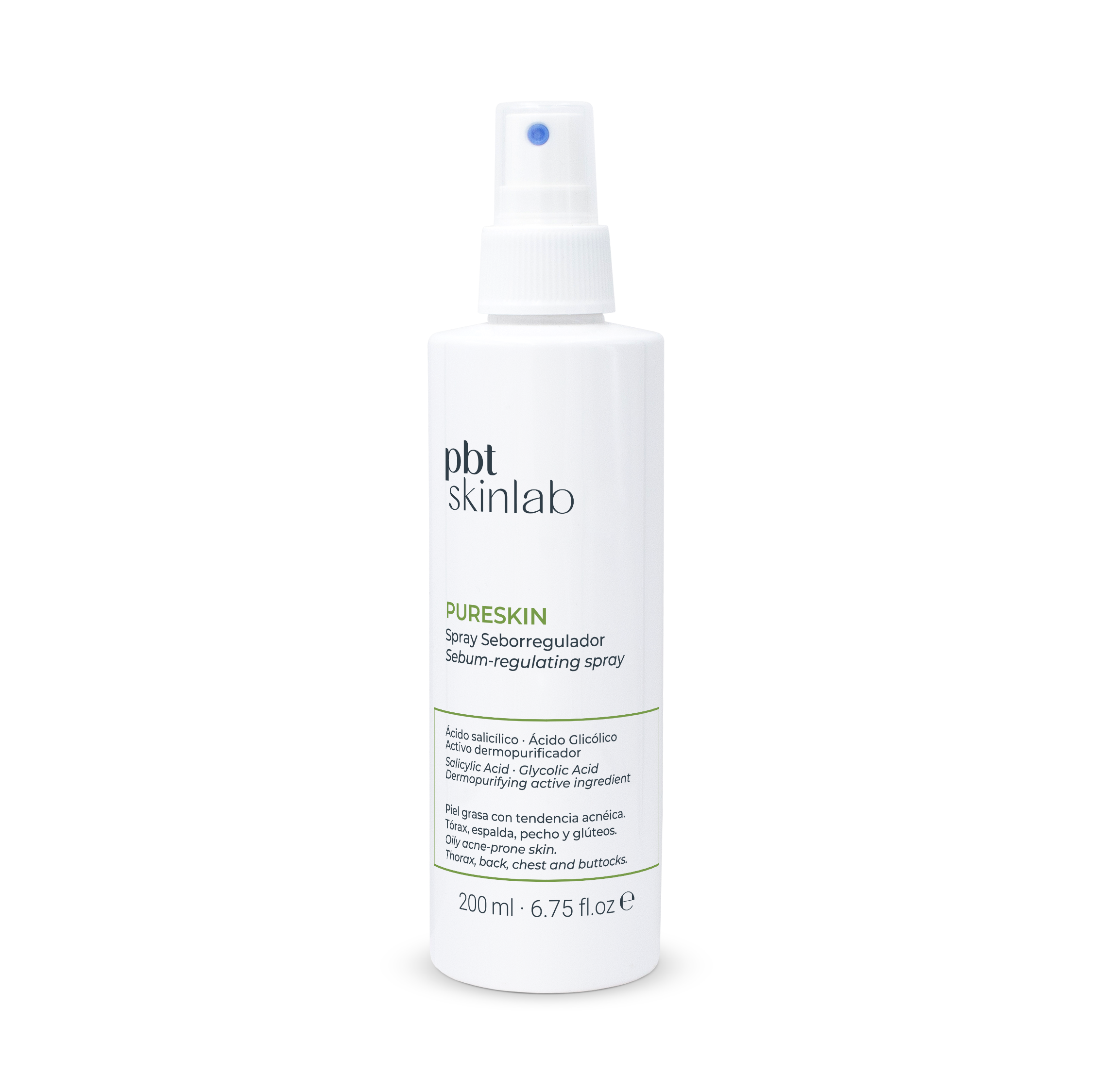 PBT PURESKIN Spray Seborregulador 200 ml - PBT Skinlab