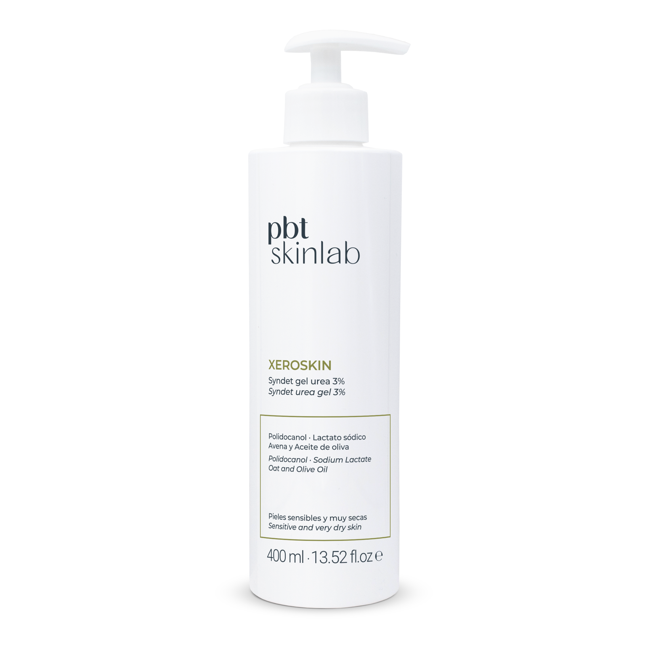 PBT XEROSKIN Syndet 3% 400 ml - PBT Skinlab